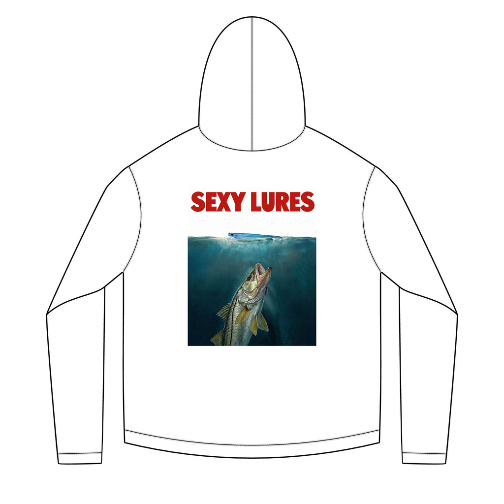 Performance Fishing Hoodie - "Sexy Lures" Snook Graphic Performance Hoodie