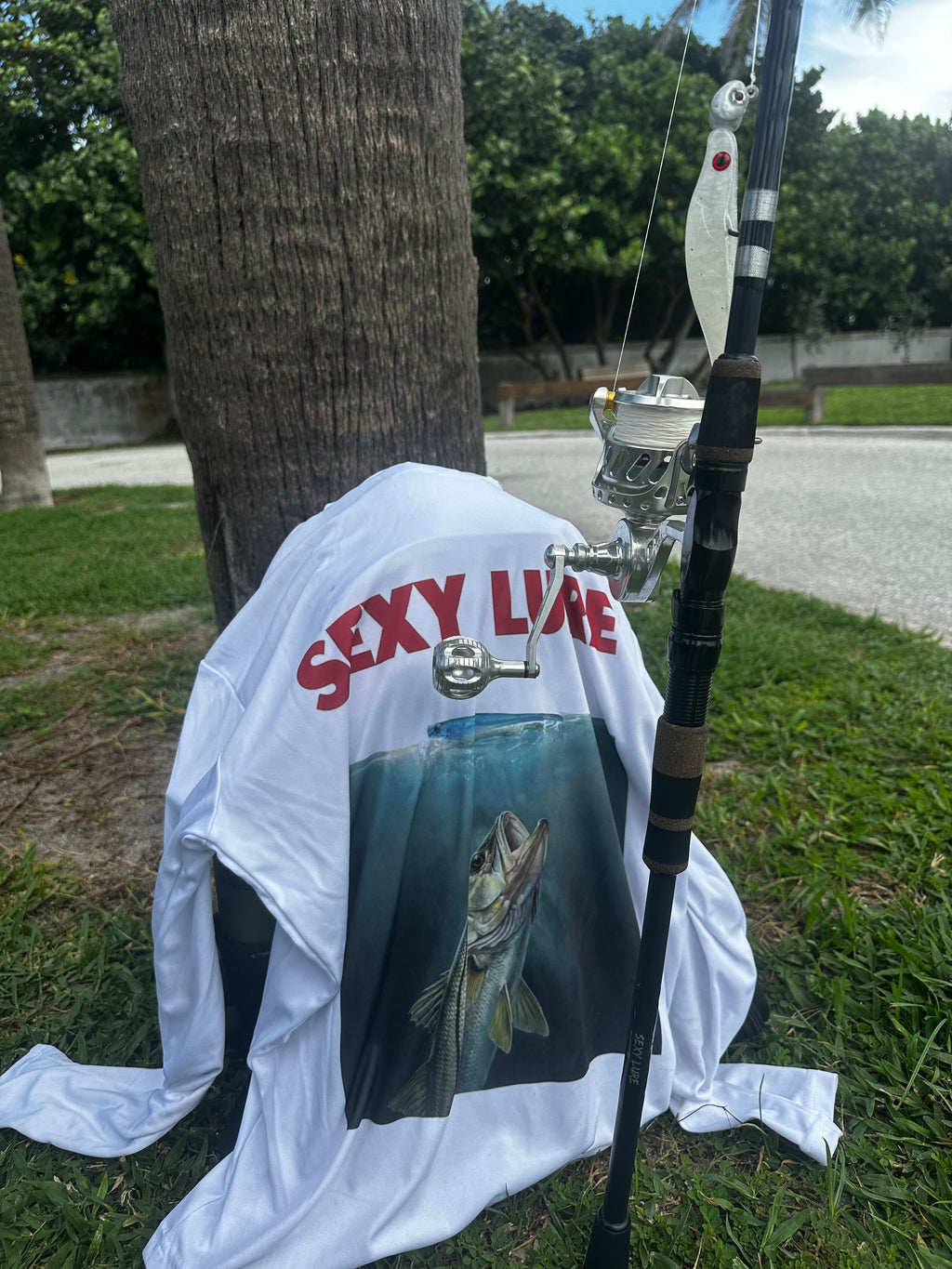Performance Fishing Hoodie - "Sexy Lures" Snook Graphic Performance Hoodie