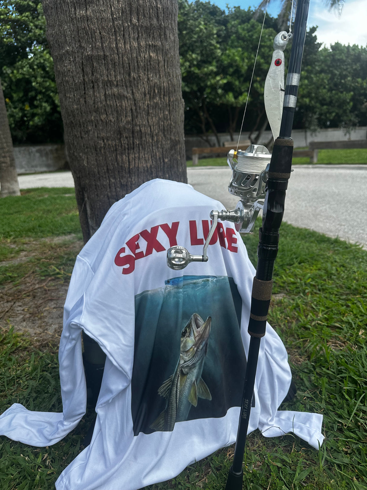 Performance Fishing Hoodie - "Sexy Lures" Snook Graphic Performance Hoodie