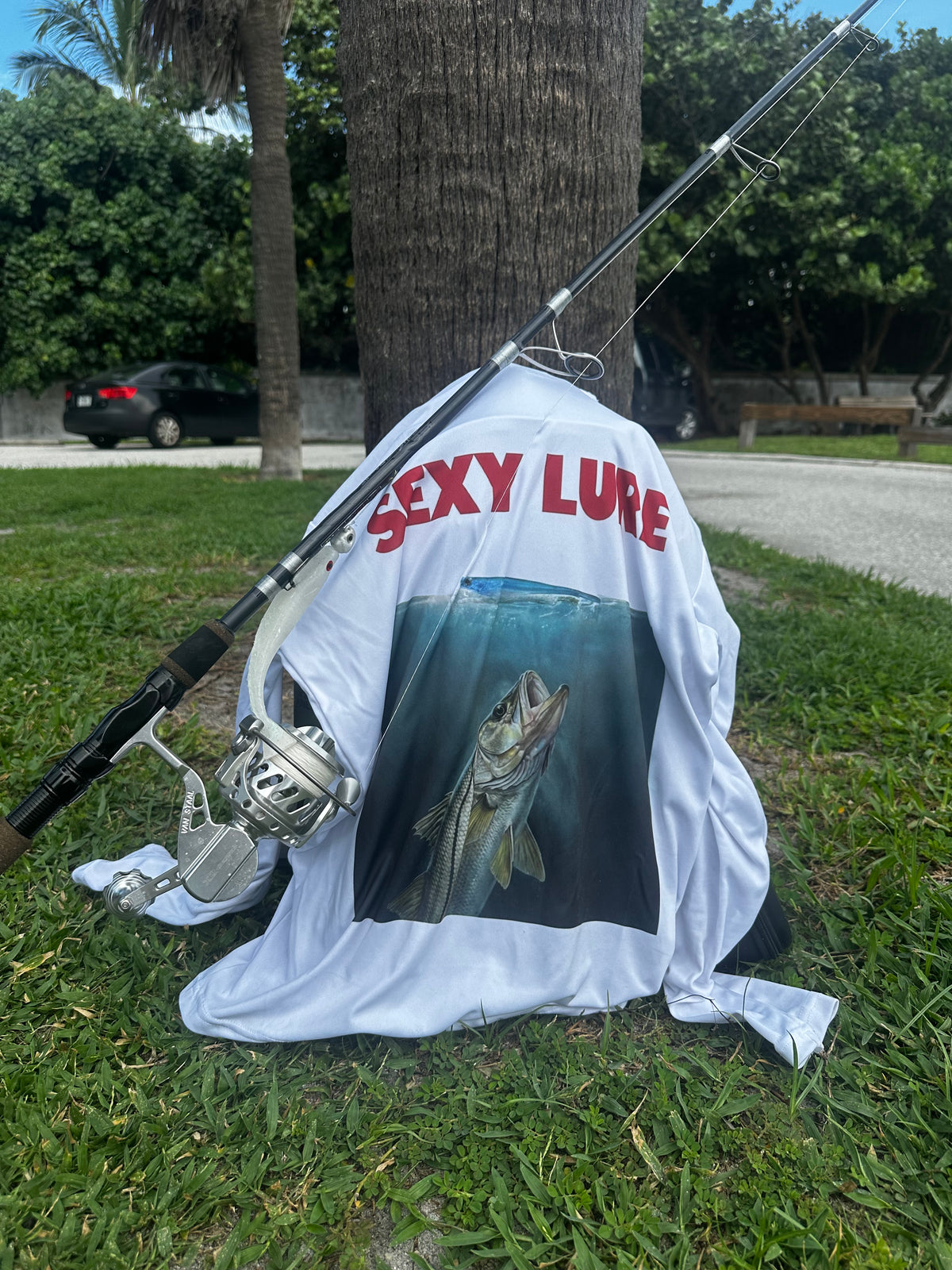 Performance Fishing Hoodie - "Sexy Lures" Snook Graphic Performance Hoodie