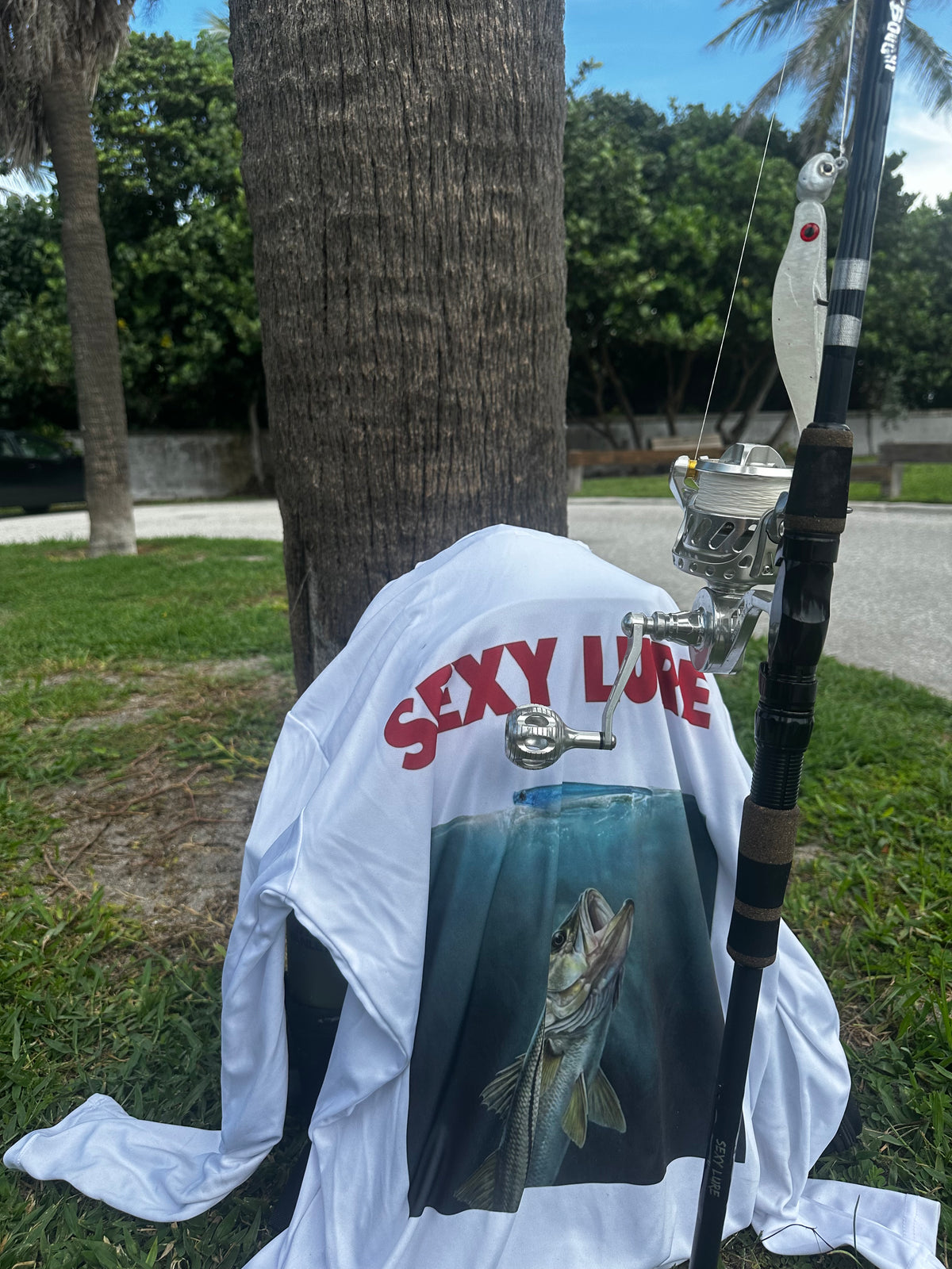 Performance Fishing Hoodie - "Sexy Lures" Snook Graphic Performance Hoodie