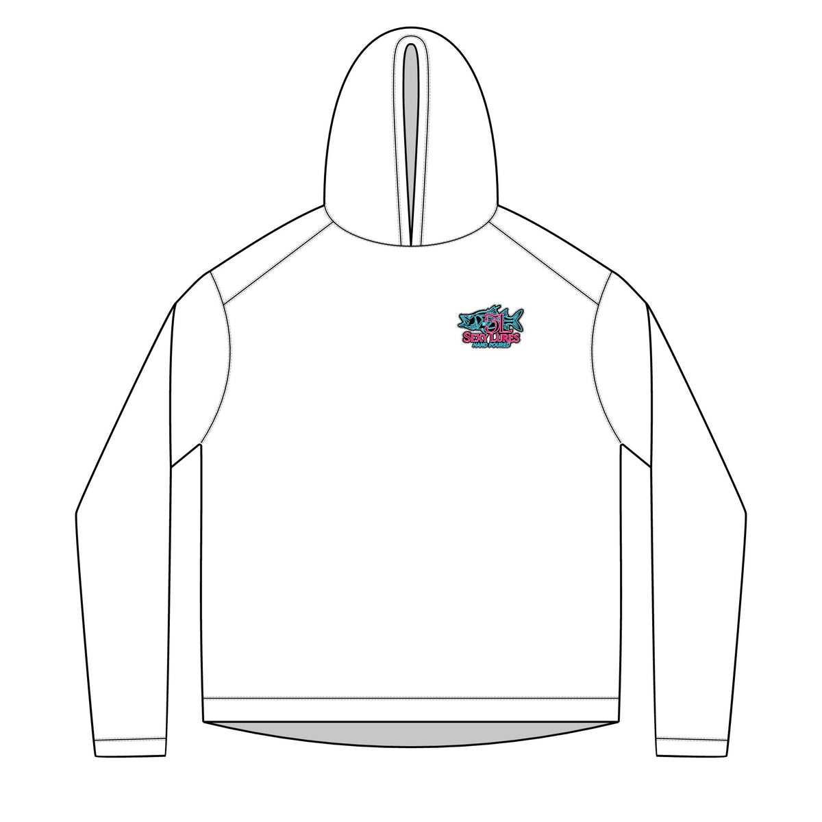 Performance Fishing Hoodie - "Sexy Lures" Snook Graphic Performance Hoodie